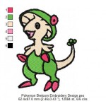 Pokemon Breloom Embroidery Design